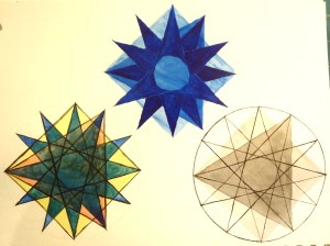 Watercolor Meditations on the Divisibility of 12